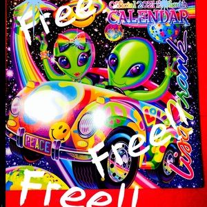 Lisa Frank Calendar 2022 Lisa Frank | Office | Free Lisa Frank Calendar Y2K Princess Vibes | Poshmark